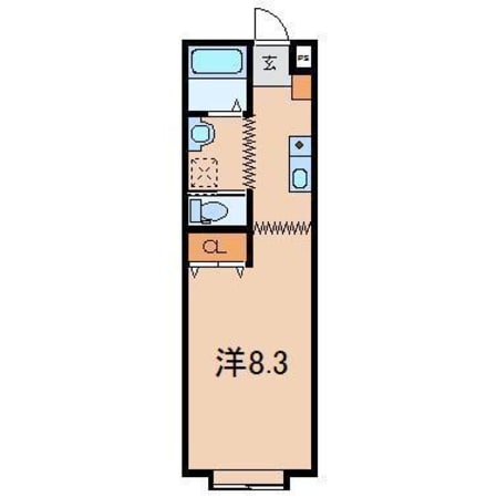 カーサドマーニの物件間取画像